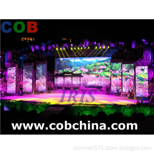 2017 new Super Slim lightweight Aluminum LED display screen P10 stage background led display